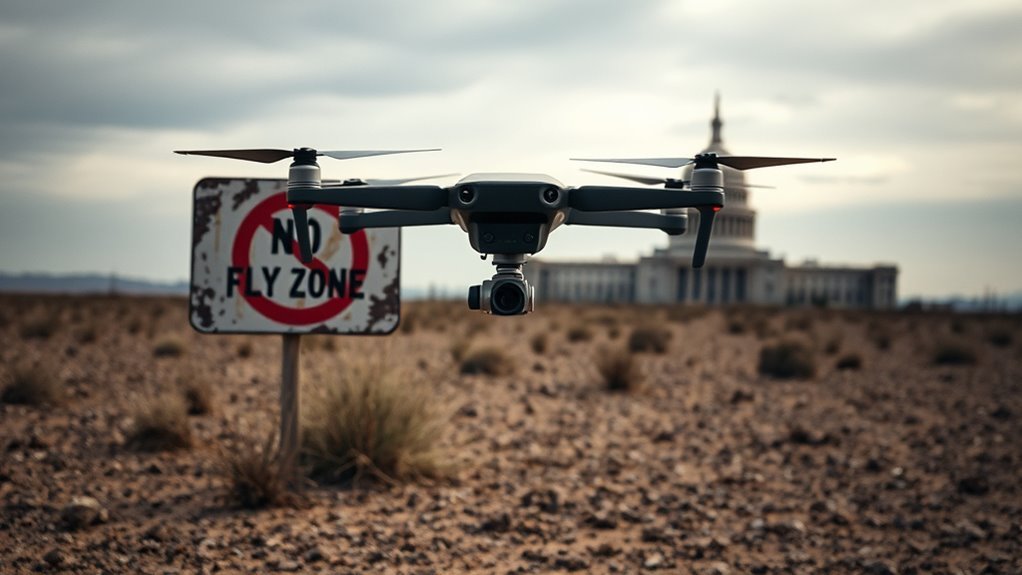 government drone usage restrictions