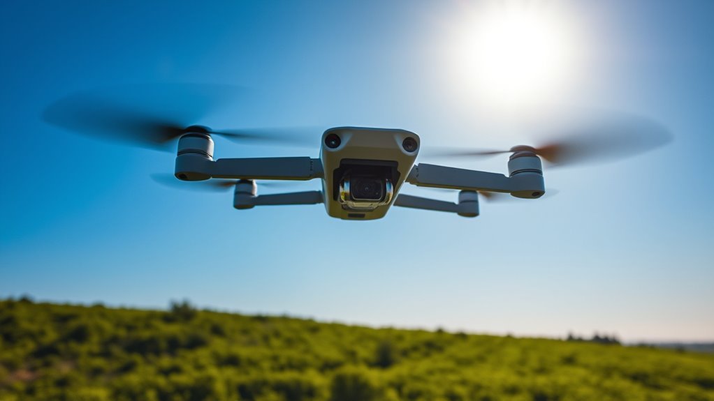 gravity influences drone stability