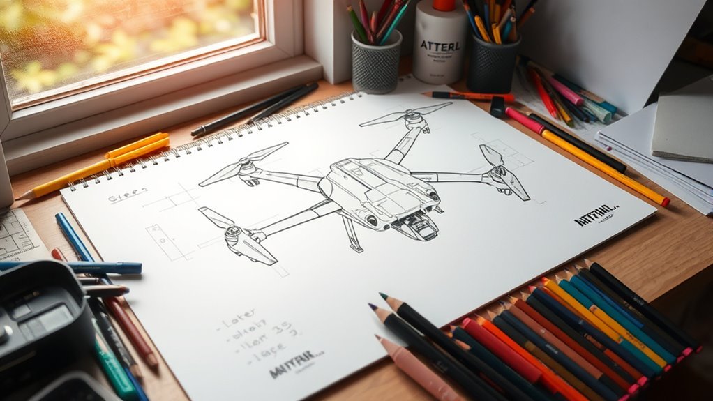 guide to drawing drones