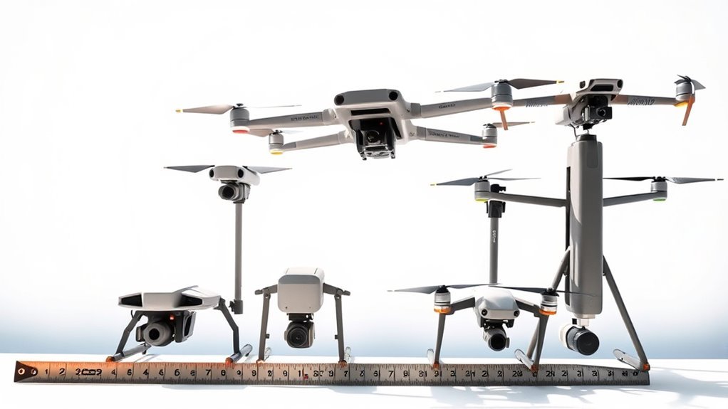 height influences drone performance