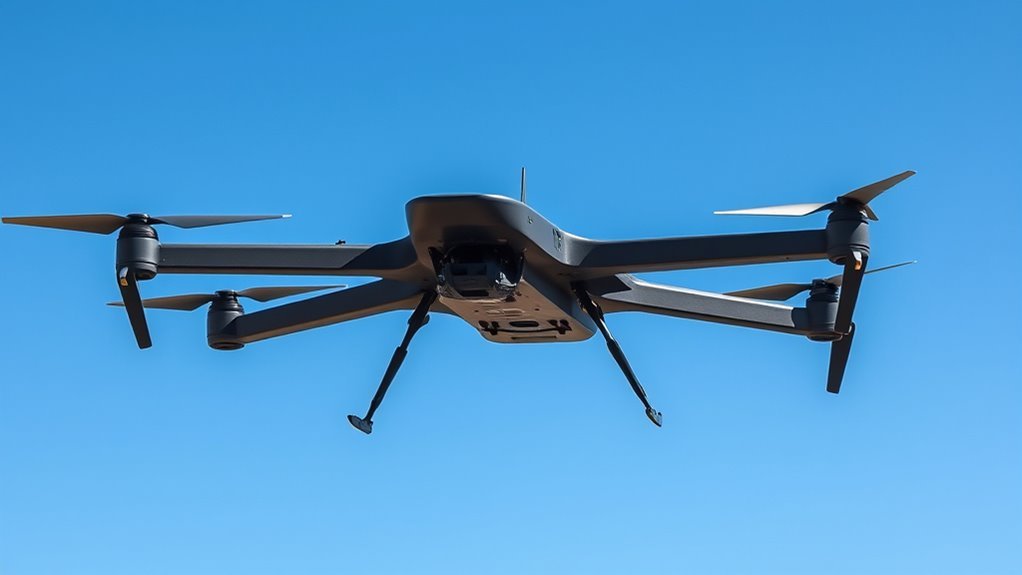 height specifications for drones