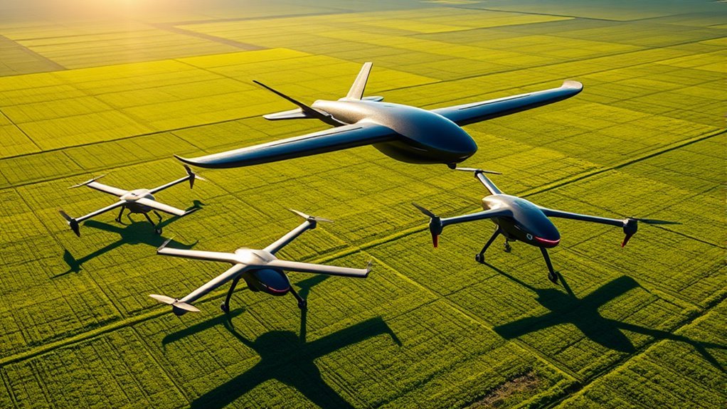 high performance industrial drone versatility