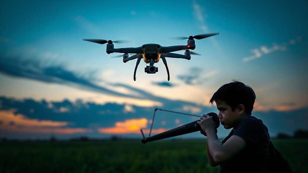 identify drone threat levels