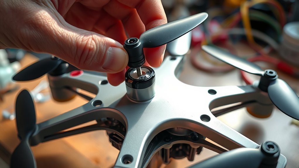 install motors and propellers