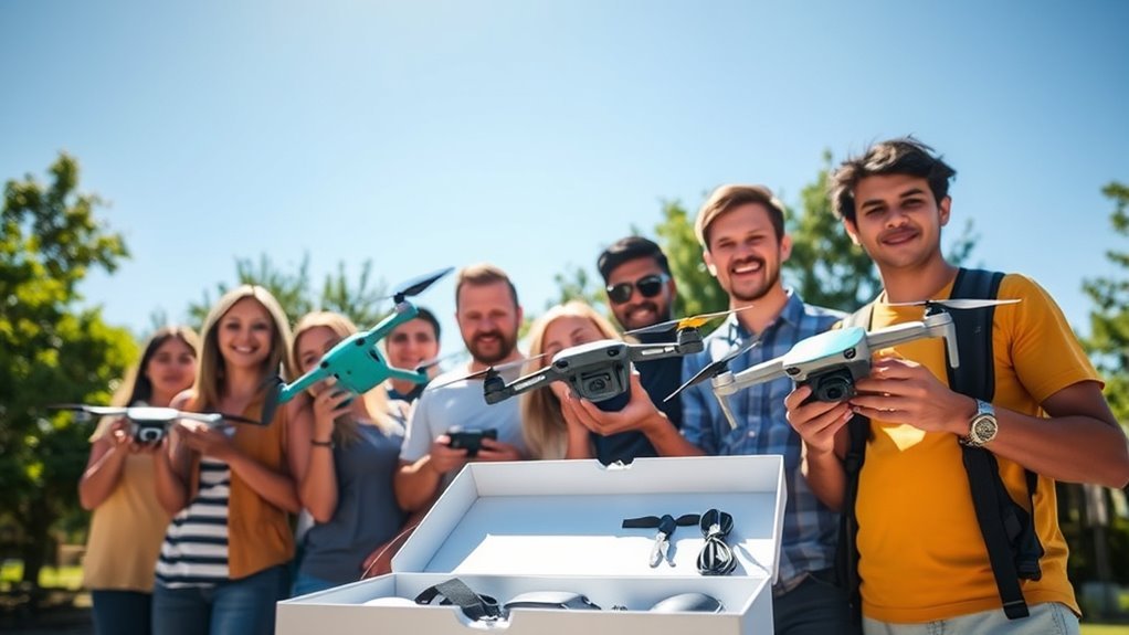 join drone enthusiast communities