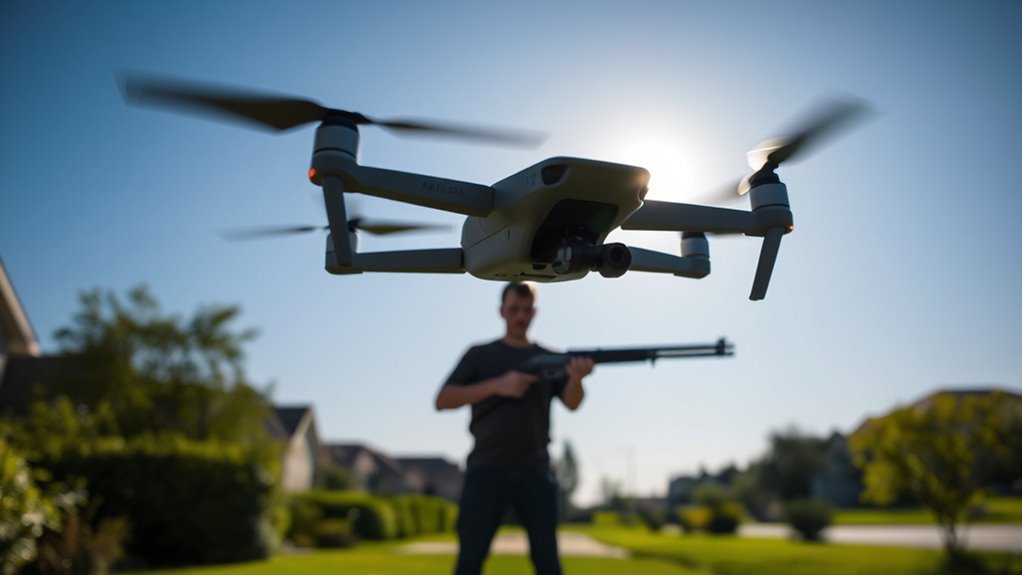 legal risks of shooting drones