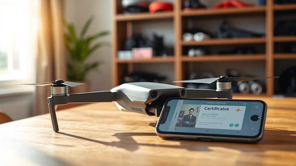 locate your drone certificate