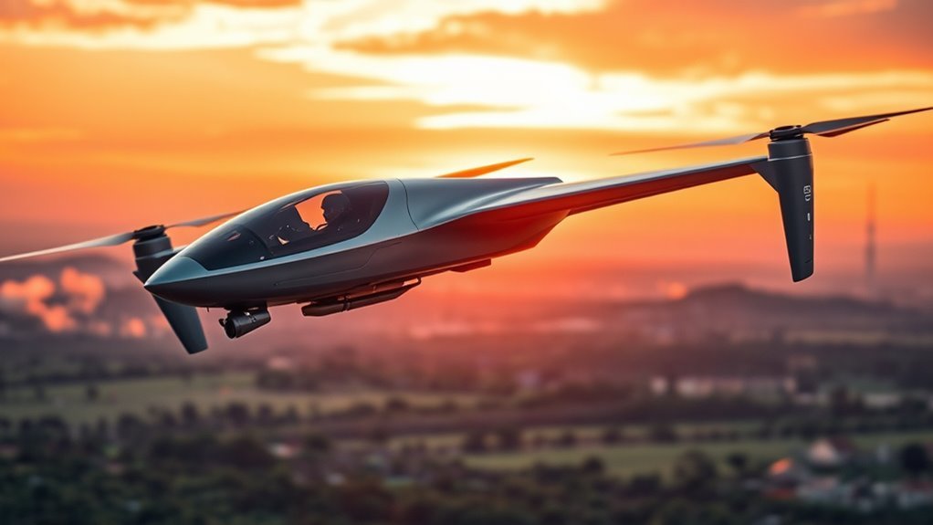 manned drones revolutionize aviation