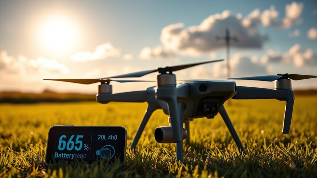 maximizing drone battery performance