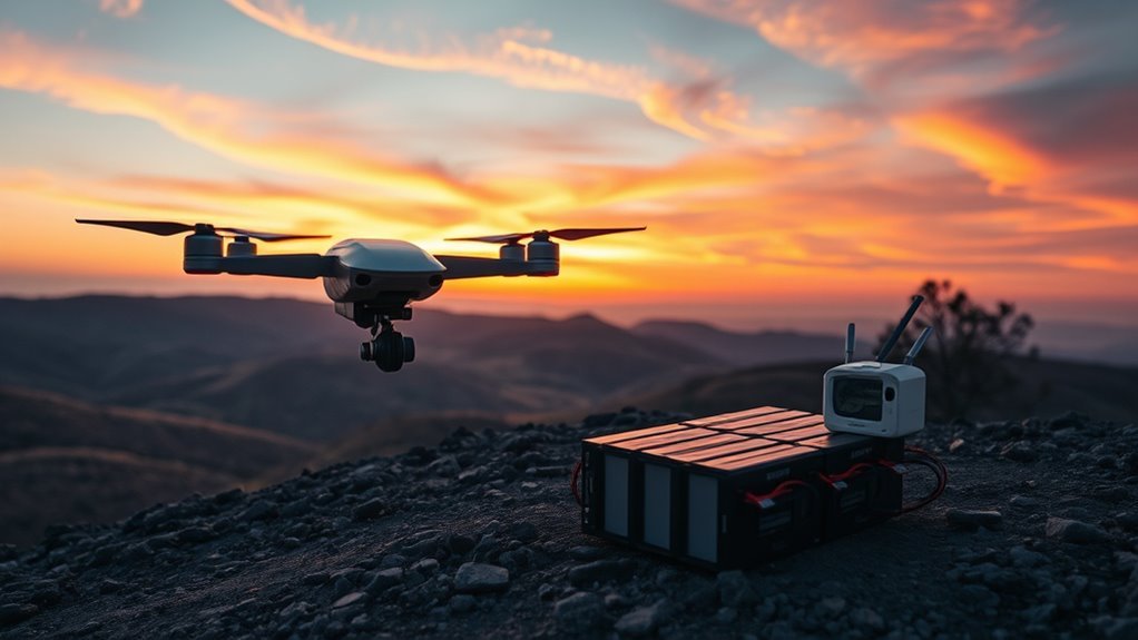 maximizing drone flight range