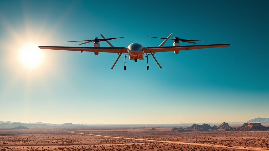 maximizing military drone flight
