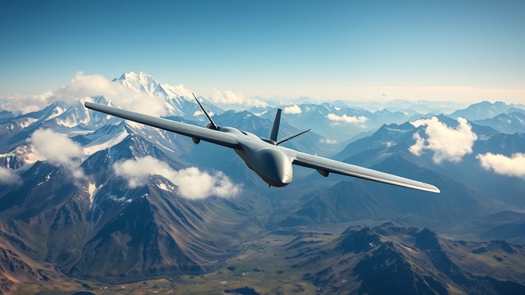 maximum altitude for drones
