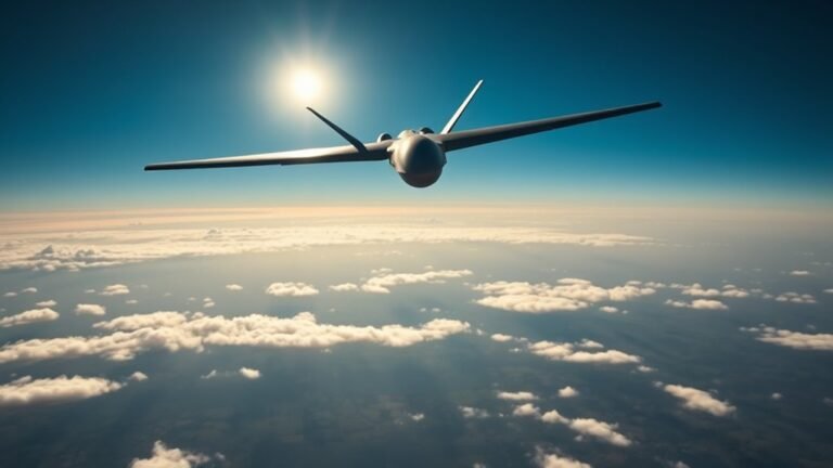 military drone flight altitude