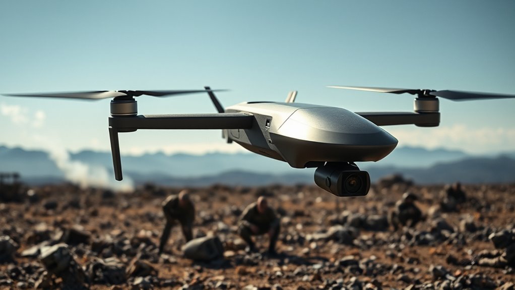 military drones enhance warfare efficiency