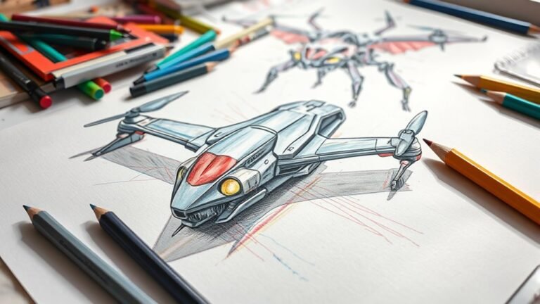 murder drones character drawing guide