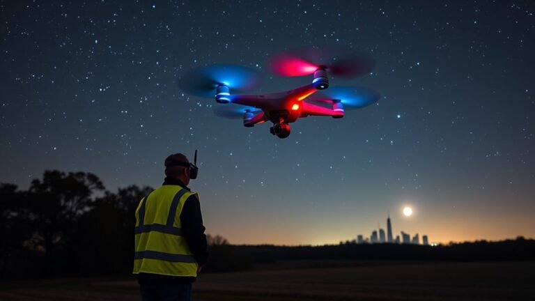 night drone flying regulations