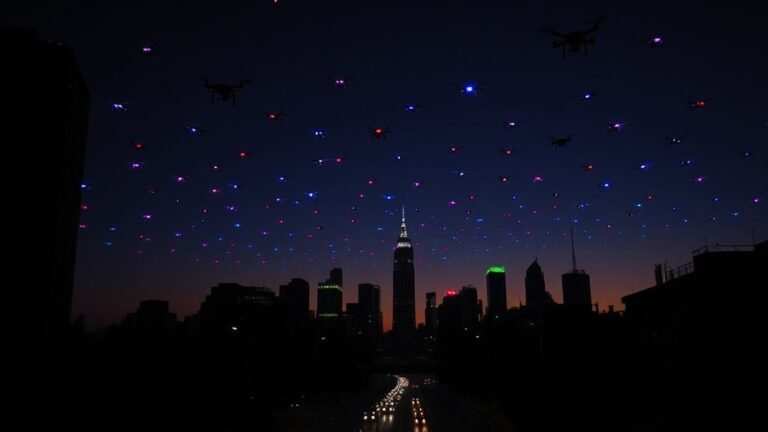 nighttime drone activity reasons