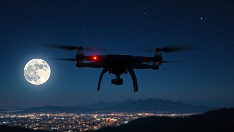 nighttime drone flight regulations