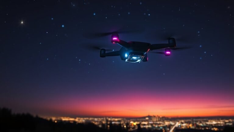 nighttime drone flight regulations