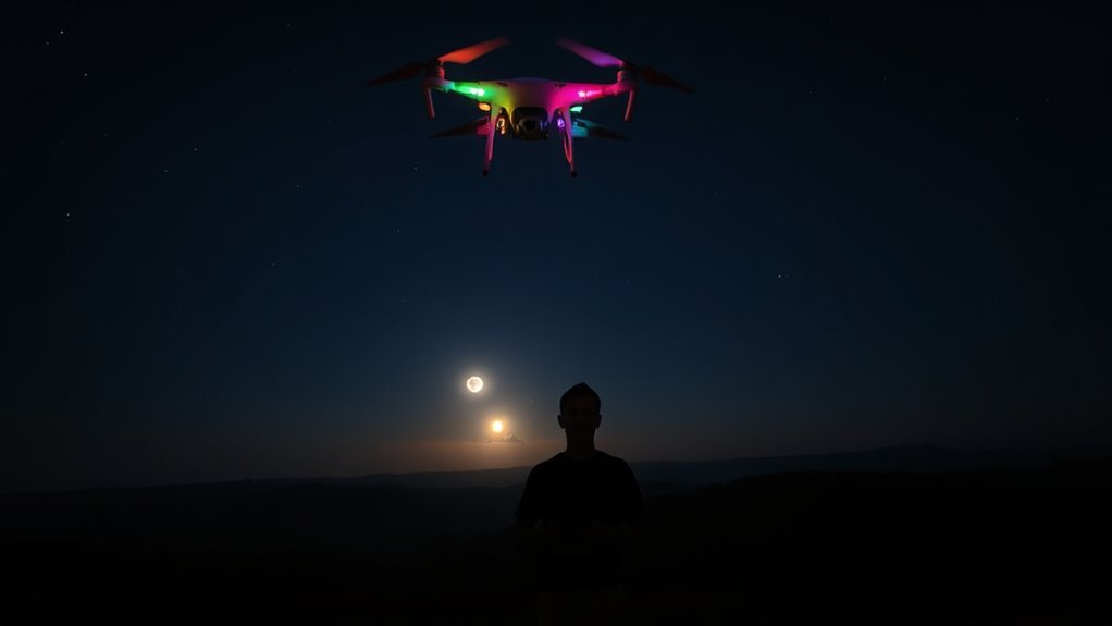 nighttime drone flight regulations