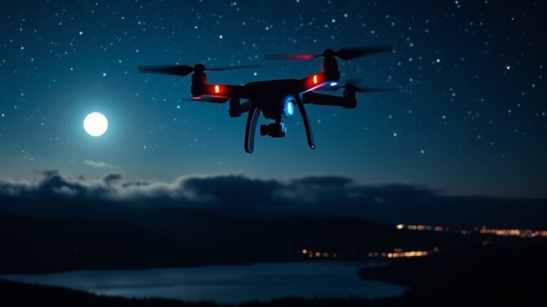nighttime drone flight regulations