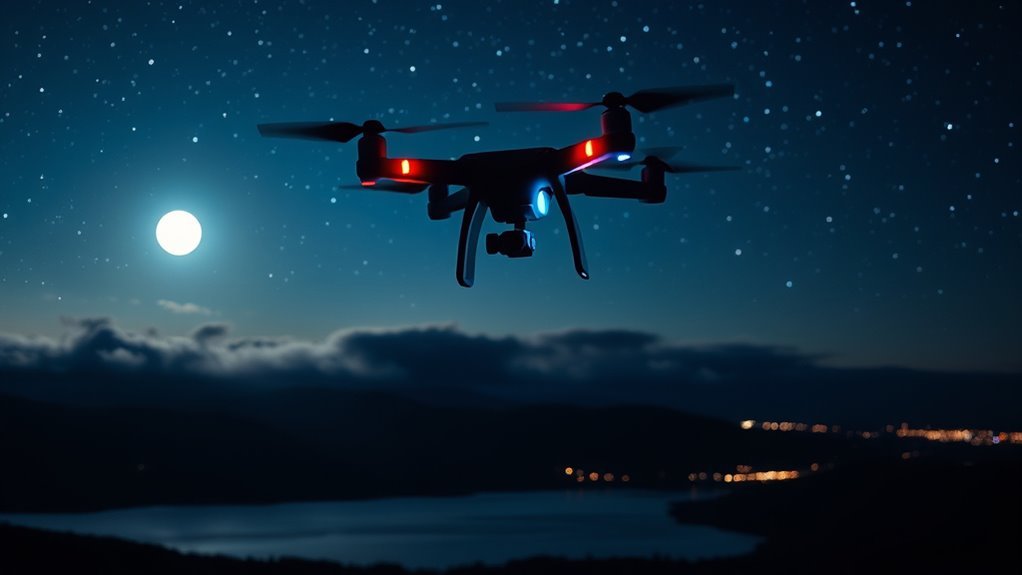 nighttime drone flight regulations