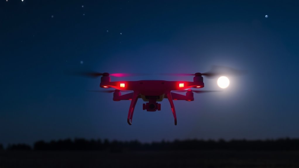 nighttime drone operation regulations