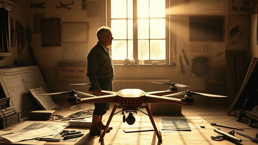 pioneering drone aircraft inventor