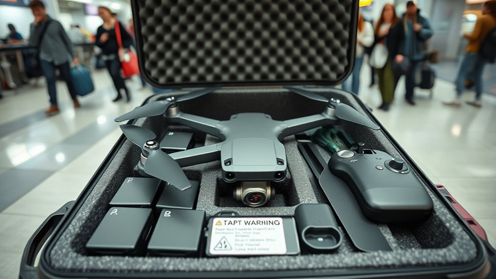 proper drone packing essentials