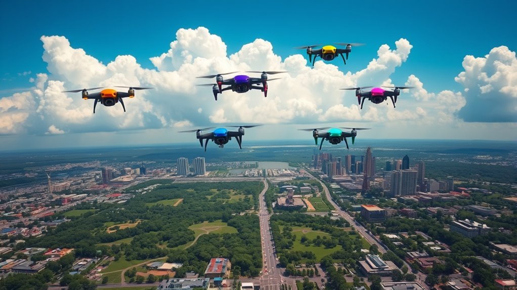recreational drone flying fun