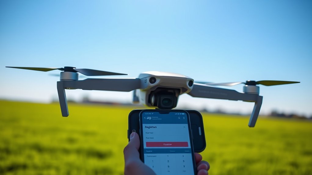 register dji drone compliance