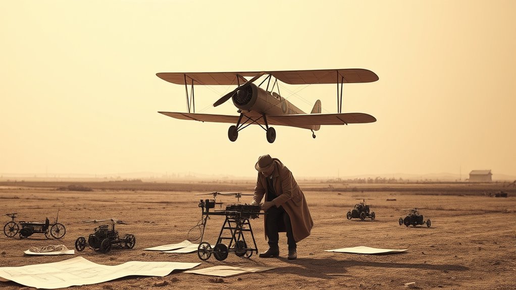 remote controlled aerial warfare innovations