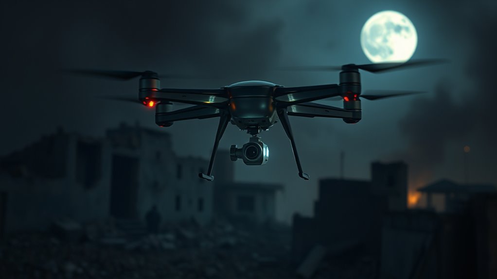 secure communication through drones
