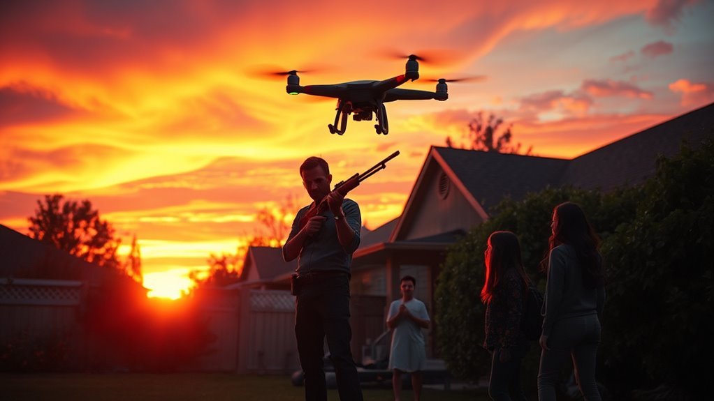 shooting drones may backfire