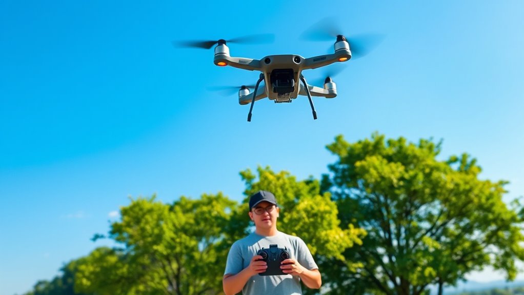 simplified drone orientation control