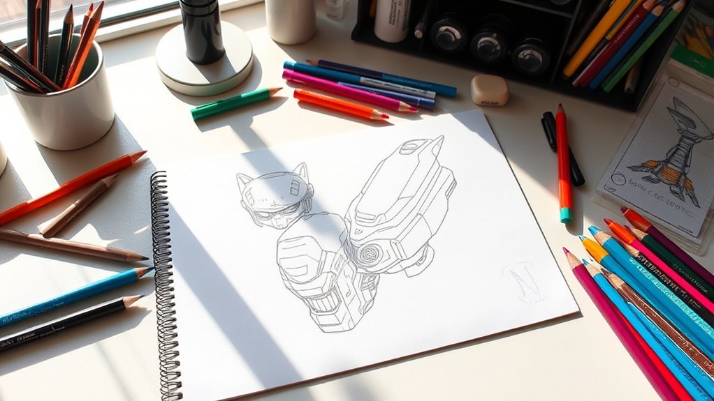 sleek stylized dynamic design