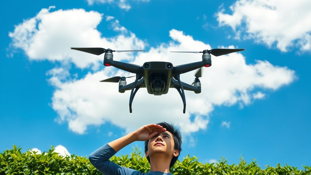 spotting drones effectively