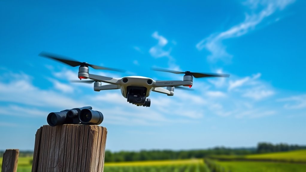 spotting drones shapes and patterns