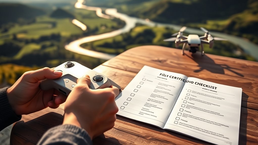 study for drone test