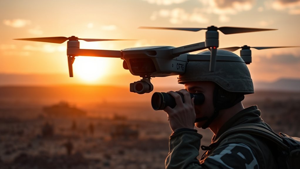surveillance and offensive capabilities