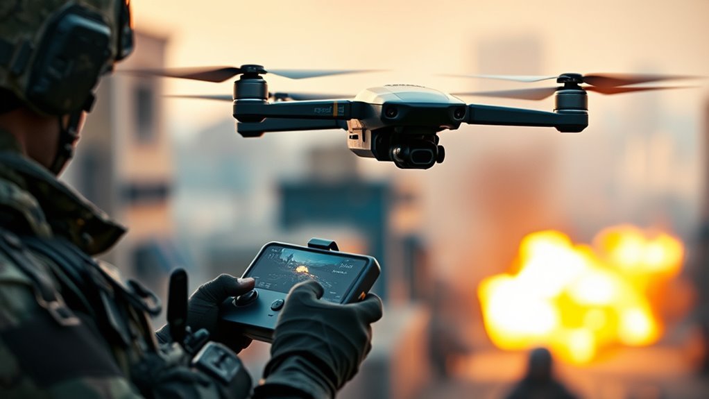 tactical reconnaissance with drones