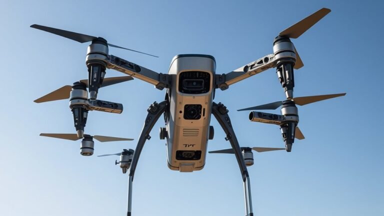 tall dimensions of drone