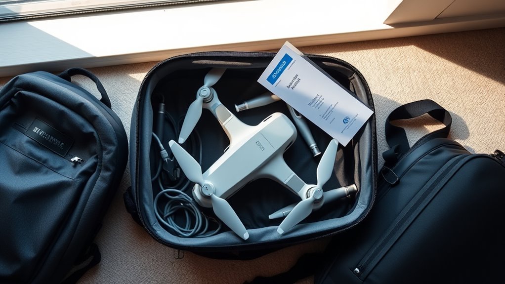 tsa drone travel guidelines