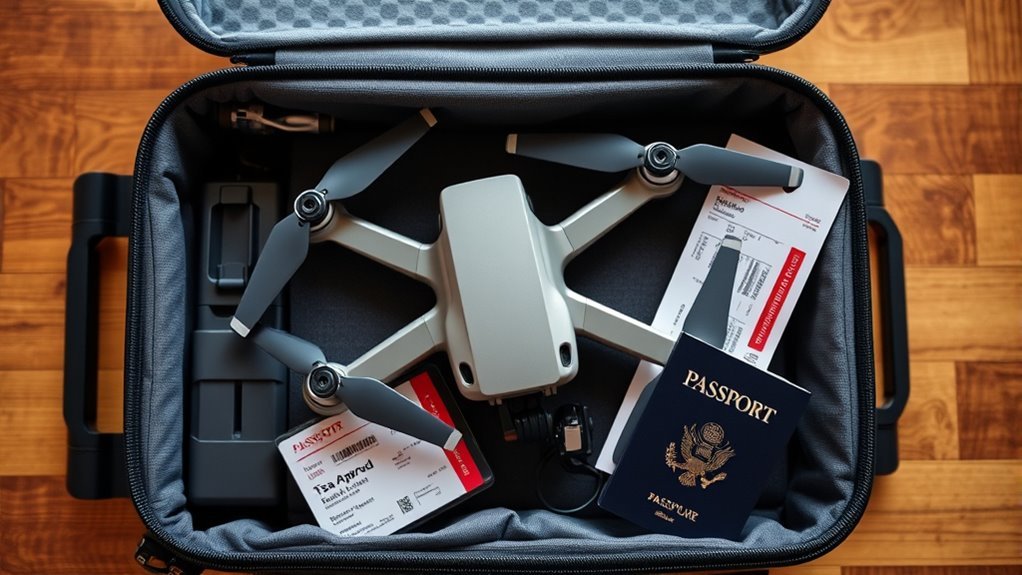 tsa drone travel regulations