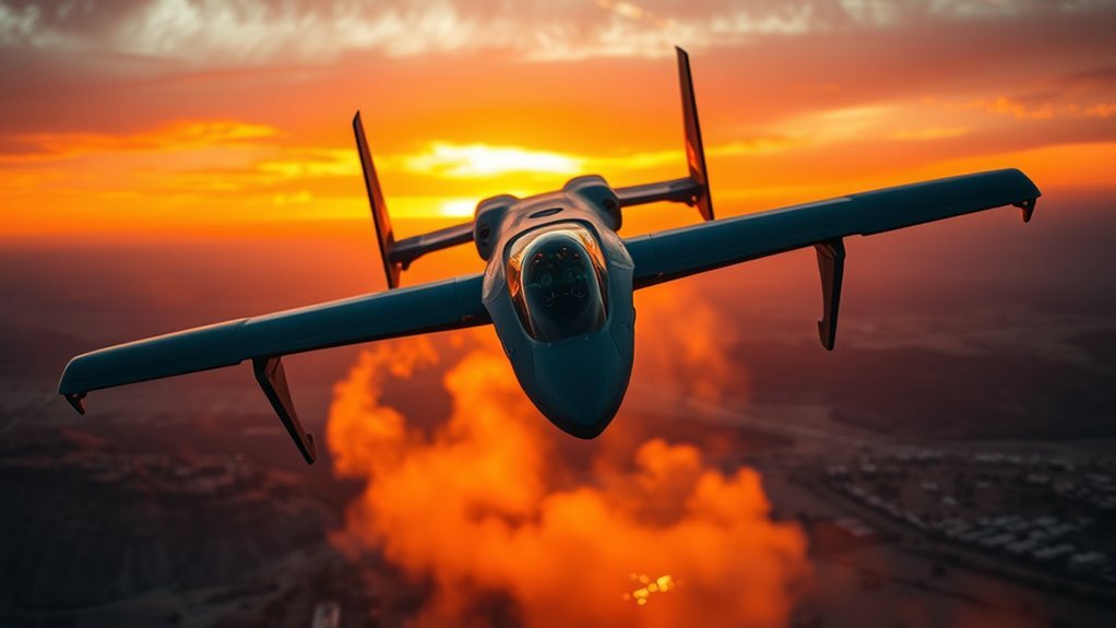 unmanned aerial support revolutionizes warfare