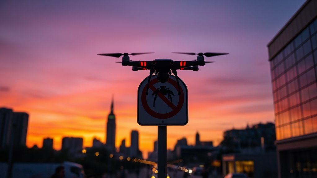 urban drone safety concerns