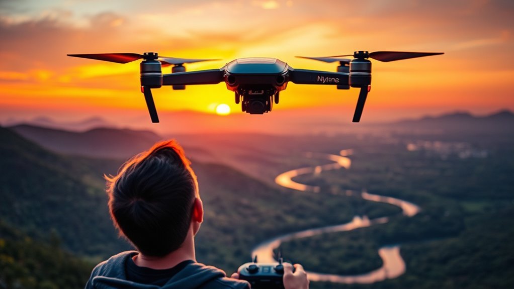 user friendly drone navigation system