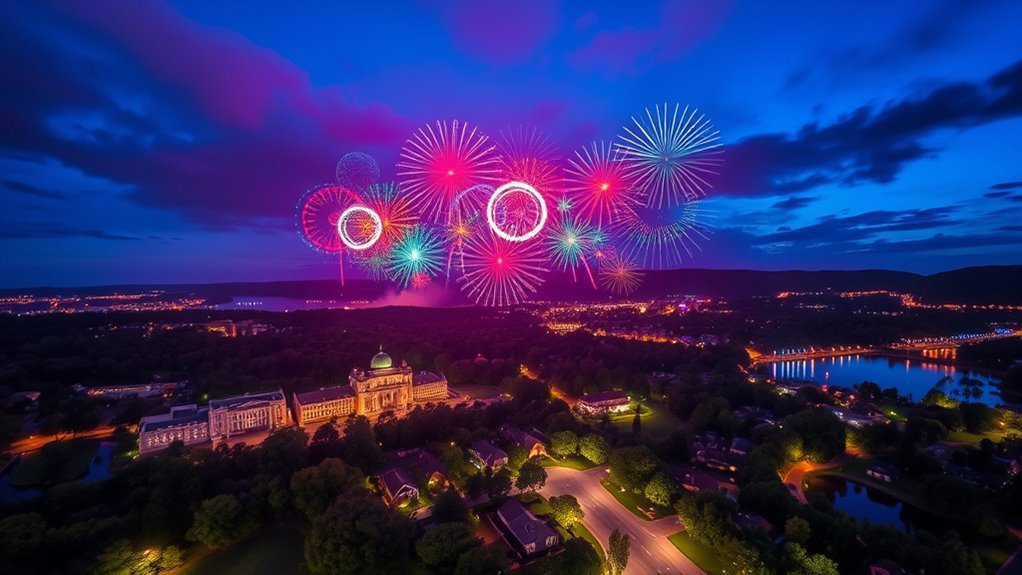 view drone show saratoga springs