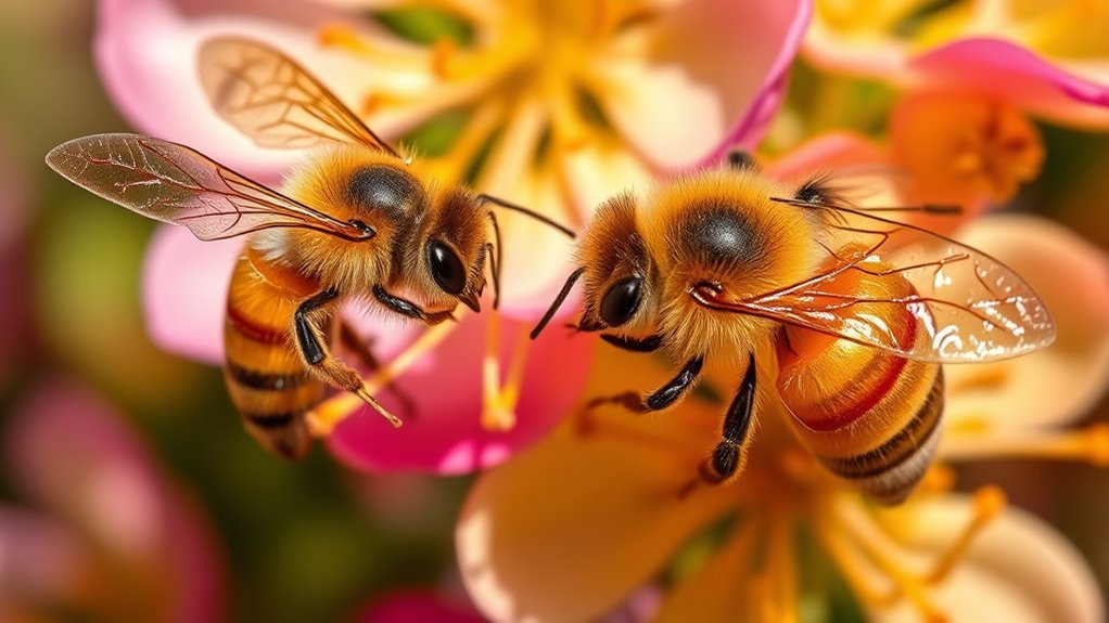 worker bees maintain drones mate