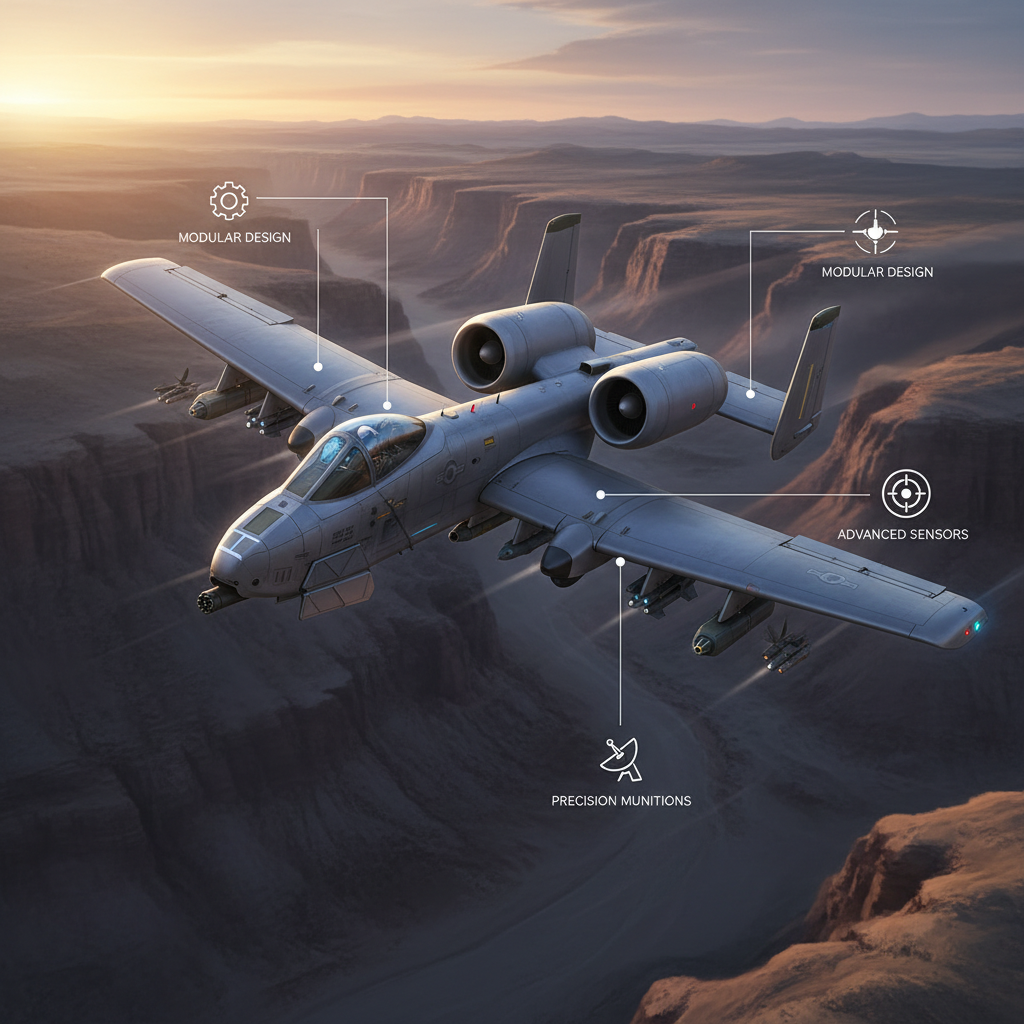 Key Features of the A-10 Warthog Key Features of the A-10 Warthog - a 10 warthog drone